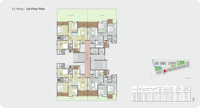 Project Image of 520.44 - 870.59 Sq.ft 2 BHK Apartment for buy in Majestique Towers East Phase 1
