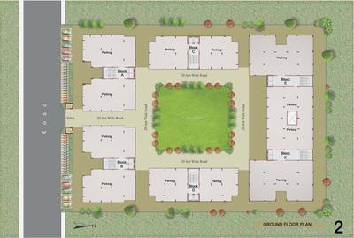 Project Image of 1051.96 - 1453.34 Sq.ft 2 BHK Apartment for buy in Diamond Tradecom Sunmoon Park