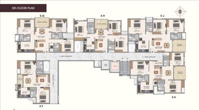 Project Image of 1124.0 - 1173.0 Sq.ft 2 BHK Apartment for buy in Thulir By DAC