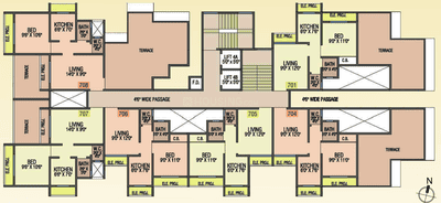 Project Image of 430.0 - 720.0 Sq.ft 1 RK Apartment for buy in AV Paramount Enclave