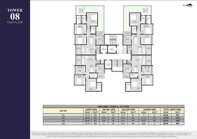 Project Image of 1340 Sq.ft 3 BHK Apartment / Flat for sale in Hadapsar for Rs. 10800000
