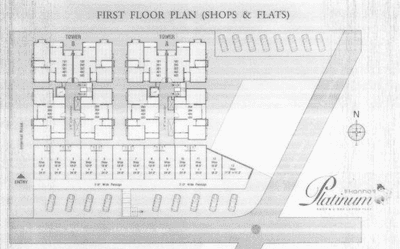 Project Image of 1150.0 - 1152.0 Sq.ft 2 BHK Apartment for buy in Kanha Platinum