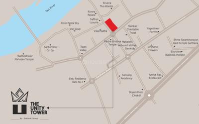 Siddharth The Unity Tower A B C Location Plan 1