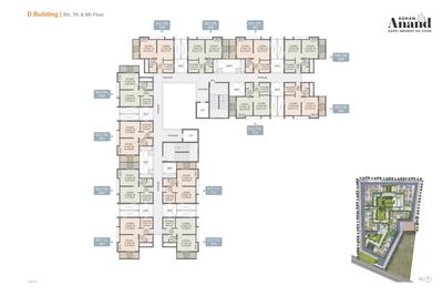 Project Image of 349.0 - 550.0 Sq.ft 1 BHK Apartment for buy in Rohan Anand