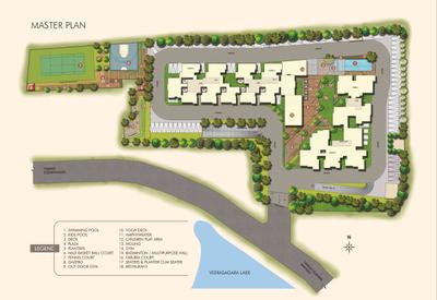 Project Image of 1045.0 - 2270.0 Sq.ft 2 BHK Apartment for buy in Unicon North Brooks 46