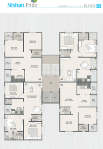 Project Image of 509.13 - 639.91 Sq.ft 2 BHK Apartment for buy in Nishan Pride