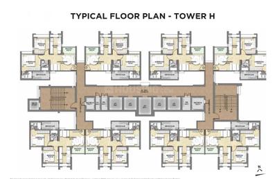 Project Image of 0.0 - 585.0 Sq.ft 2 BHK Apartment for buy in Raymond Ten X Eden Tower