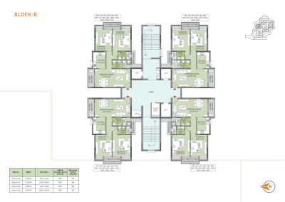 Project Image of 801.0 - 1698.0 Sq.ft 2 BHK Apartment for buy in Shuvam Avenue