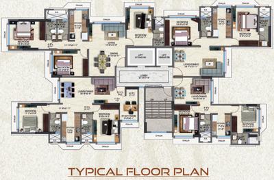 Project Image of 764.0 - 918.0 Sq.ft 2 BHK Apartment for buy in Kamla Gopal