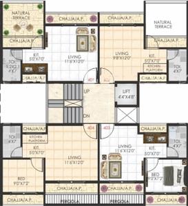 Project Image of 161.0 - 224.0 Sq.ft 1 RK Apartment for buy in Atharva V Niwas