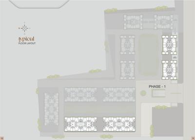 Project Image of 716.98 - 864.02 Sq.ft 2 BHK Apartment for buy in Yog Vivanta Sky Towers Phase 01