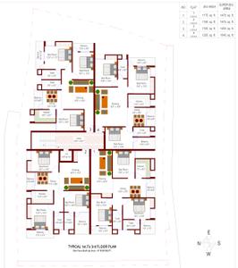 Project Image of 1450.0 - 1545.0 Sq.ft 3 BHK Apartment for buy in Samridhi Kutir