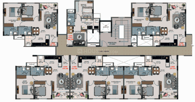 Project Image of 333.0 - 635.0 Sq.ft 1 BHK Apartment for buy in Sumadhura Aspire Aurum