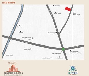Project Image of 538.2 - 652.29 Sq.ft 2 BHK Apartment for buy in Khyber Heights
