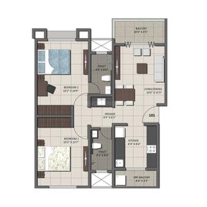 Project Image of 1024 Sq.ft 2 BHK Apartment / Flat for sale in Kothrud for Rs. 13500000