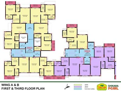 Project Image of 415.32 - 638.57 Sq.ft 1 BHK Apartment for buy in Shikara Pearl Phase I