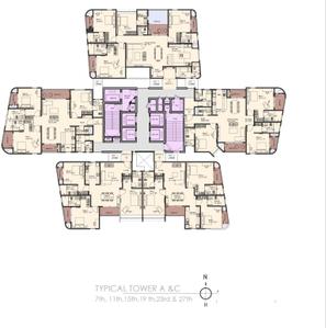 Project Image of 2117.0 - 2944.0 Sq.ft 3 BHK Apartment for buy in Sattva Aaranya