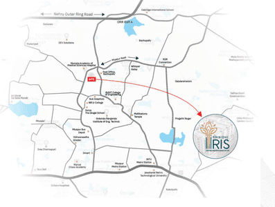 Project Image of 1200.0 - 1650.0 Sq.ft 2 BHK Apartment for buy in Srinidhi Iris