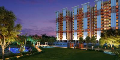 Project Image of 1266.0 - 2224.0 Sq.ft 2 BHK Apartment for buy in Shrachi Greenwood Nest