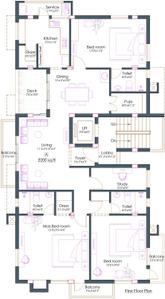 Project Image of 900.0 - 2200.0 Sq.ft 2 BHK Apartment for buy in Pushkar Saiarpitha Residence