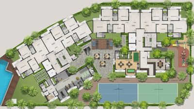 Project Image of 705.04 - 1318.58 Sq.ft 2 BHK Apartment for buy in JVM Shanay Vista
