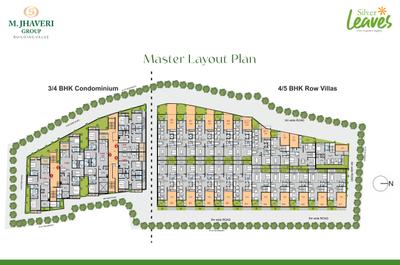 Project Image of 2192.0 - 3003.0 Sq.ft 3 BHK Apartment for buy in Silver Block No 17 Silver Leaves