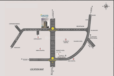 Project Image of 1289.0 - 3420.0 Sq.ft 2 BHK Apartment for buy in Queens Gateway By Varma