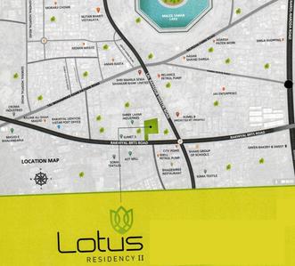 The Lotus Lotus Residency 2 Location Plan 1