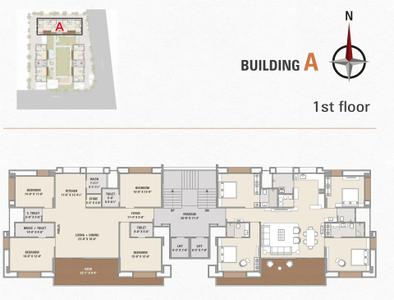 Project Image of 1253.46 - 3324.0 Sq.ft 3 BHK Apartment for buy in Samarthya Heights
