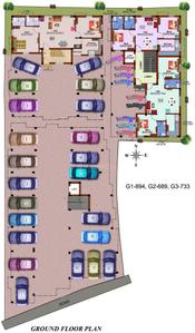 Project Image of 678.0 - 894.0 Sq.ft 2 BHK Apartment for buy in Rajus Rail View