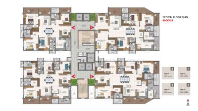 Project Image of 3242.0 - 4090.0 Sq.ft 4 BHK Apartment for buy in DSR Valar