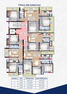 Project Image of 750.0 - 1650.0 Sq.ft 2 BHK Apartment for buy in Siddhi Kamla Apartment