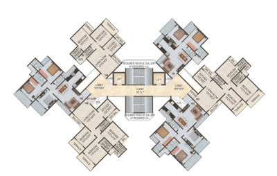 Project Image of 1500 Sq.ft 3 BHK Apartment / Flat for sale in Dronagiri for Rs. 13000000