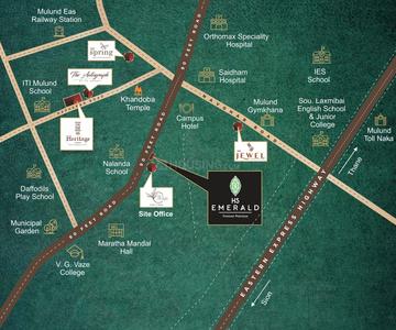 Project Image of 450 Sq.ft 1 BHK Apartment / Flat for sale in Mulund East for Rs. 8900000