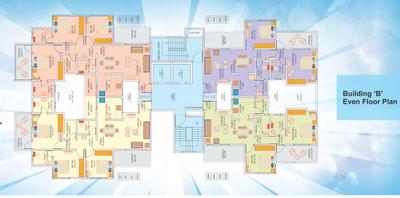 Project Image of 950.0 - 1176.0 Sq.ft 2 BHK Apartment for buy in TCG Anand