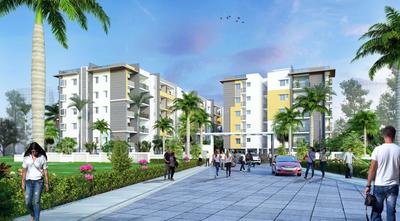 Project Image of 928.39 - 1680.57 Sq.ft 2 BHK Apartment for buy in Goldstone Jewel Park Pearl Block