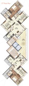 Project Image of 1226.0 - 1717.0 Sq.ft 2 BHK Apartment for buy in Vinay Vedanta