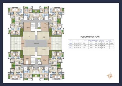 Project Image of 1053 Sq.ft 2 BHK Apartment / Flat for sale in Punawale for Rs. 7700000