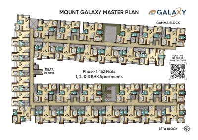 Project Image of 377.82 - 679.53 Sq.ft 1 BHK Apartment for buy in Mount Galaxy