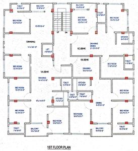 Project Image of 500.0 - 1140.0 Sq.ft 1 BHK Apartment for buy in Rabin Maitendri Royal