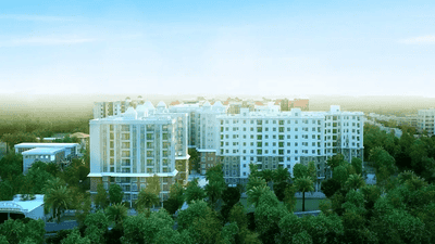 Project Image of 560.0 - 875.0 Sq.ft 1 BHK Apartment for buy in Jain Dream World City Precinct I