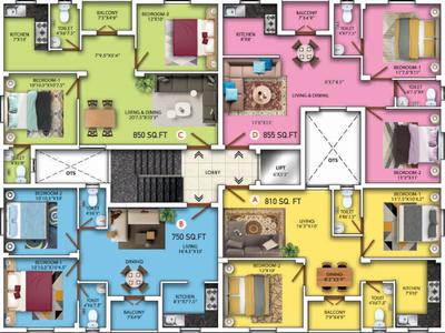 Bharath Blossom Cluster Plan 1
