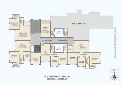 Project Image of 1220 Sq.ft 3 BHK Apartment / Flat for sale in Palghar for Rs. 5200000