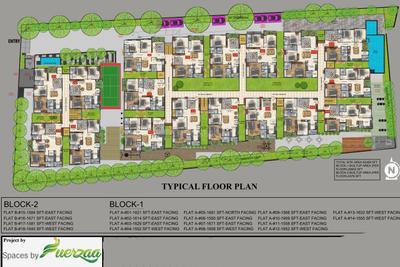 Project Image of 1539.24 - 1905.21 Sq.ft 3 BHK Apartment for buy in Raagaa Spaces By Fuerzaa Block A