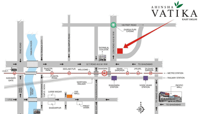 Project Image of 1150.0 - 1450.0 Sq.ft 2 BHK Apartment for buy in Ahinsha Vatika
