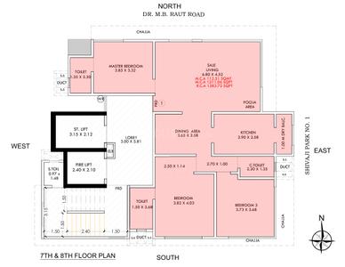 Project Image of 1283.0 - 1550.0 Sq.ft 3 BHK Apartment for buy in VCA Elysian
