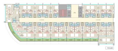 Project Image of 318.83 - 784.47 Sq.ft 1 RK Apartment for buy in Seksaria Shantiban Skylar