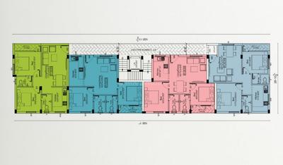 Rahul Asashiyana Asashiyana Cluster Plan from 1st to 2nd Floor 1