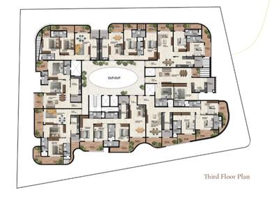 Project Image of 895.17 - 1355.0 Sq.ft 2 BHK Apartment for buy in The Curve