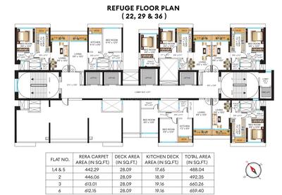Project Image of 487.0 - 660.0 Sq.ft 1 BHK Apartment for buy in Neelam Supremo Phase II Wing C Known As Sakura